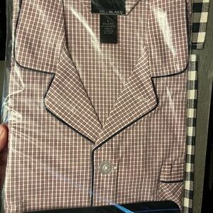 Bill Blass Black Pajama Set